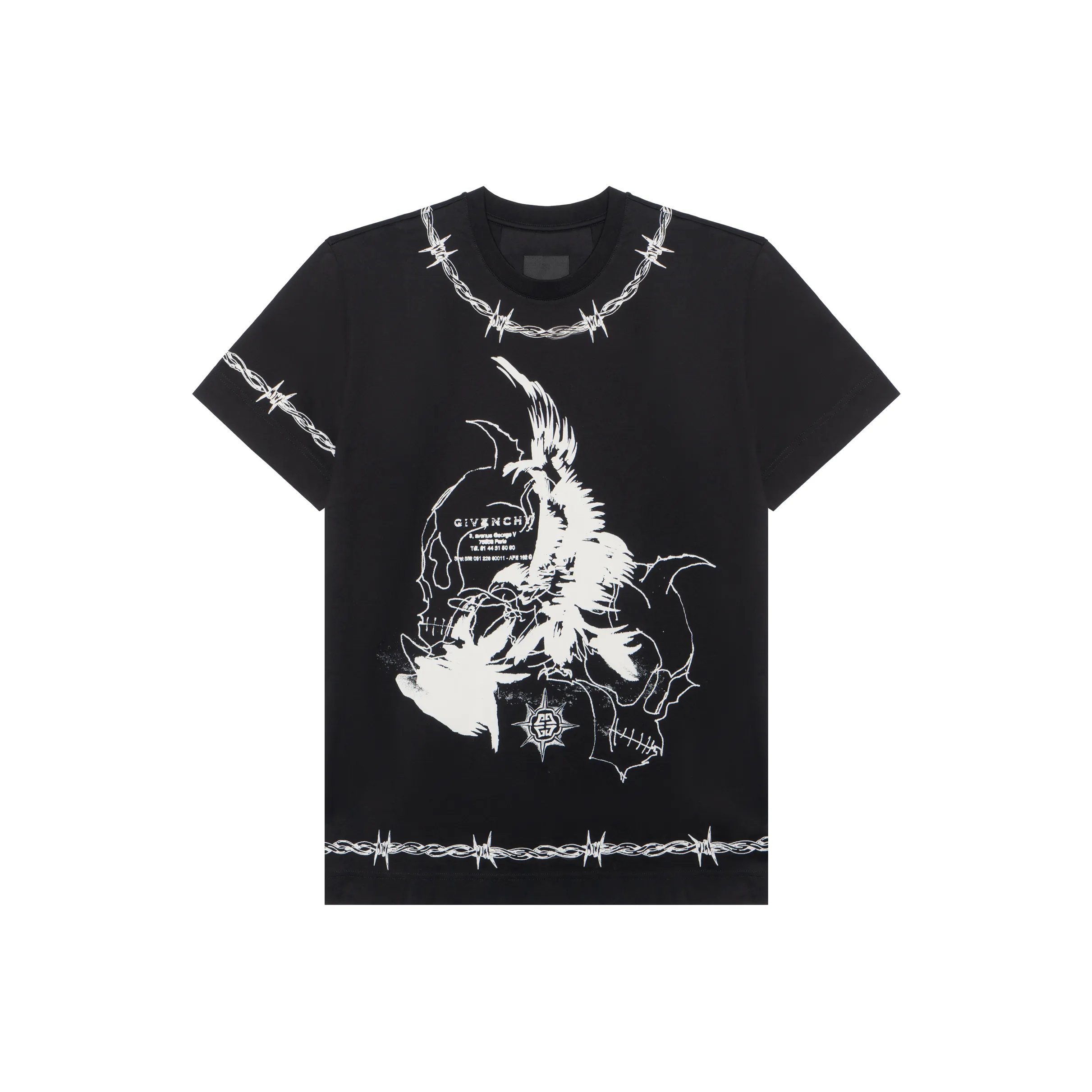 Givenchy T-Shirt Loose Fit Men's Black