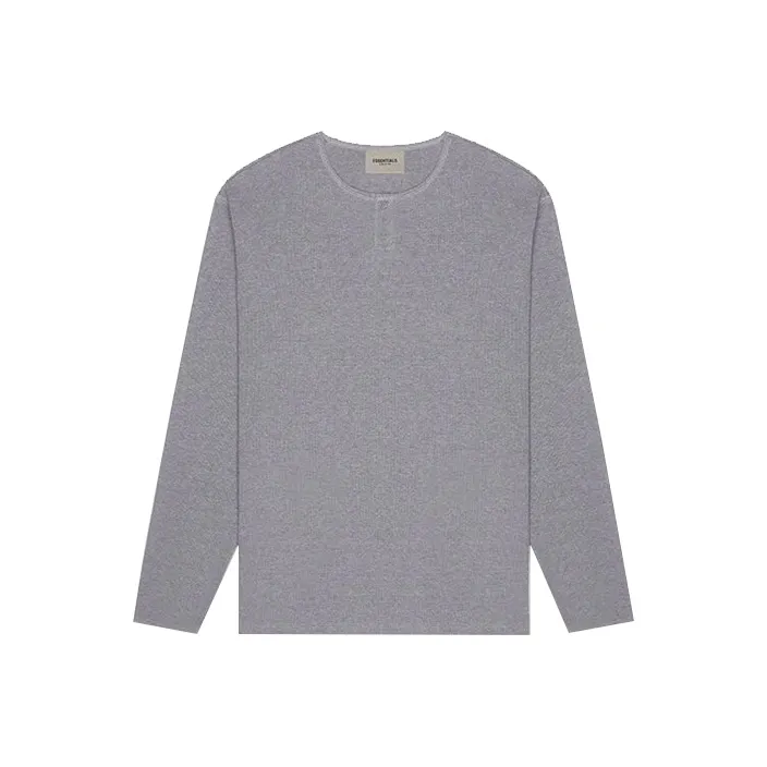 Fear Of God Essentials Thermal Longsleeve Henley T Shirt