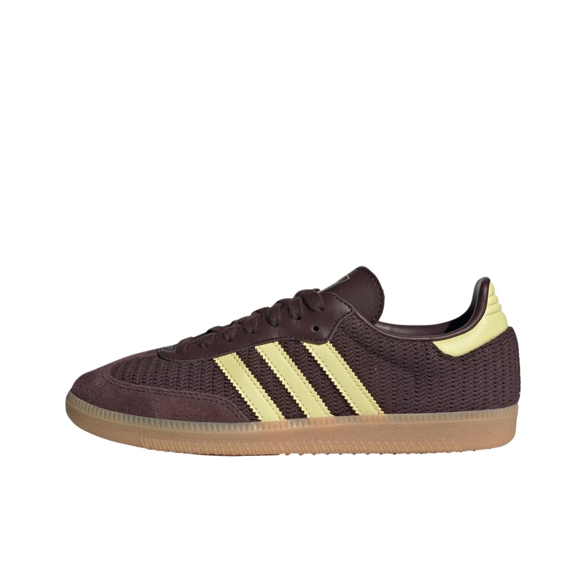 Adidas Samba Og Shadow Brown Powder Yellow Women's