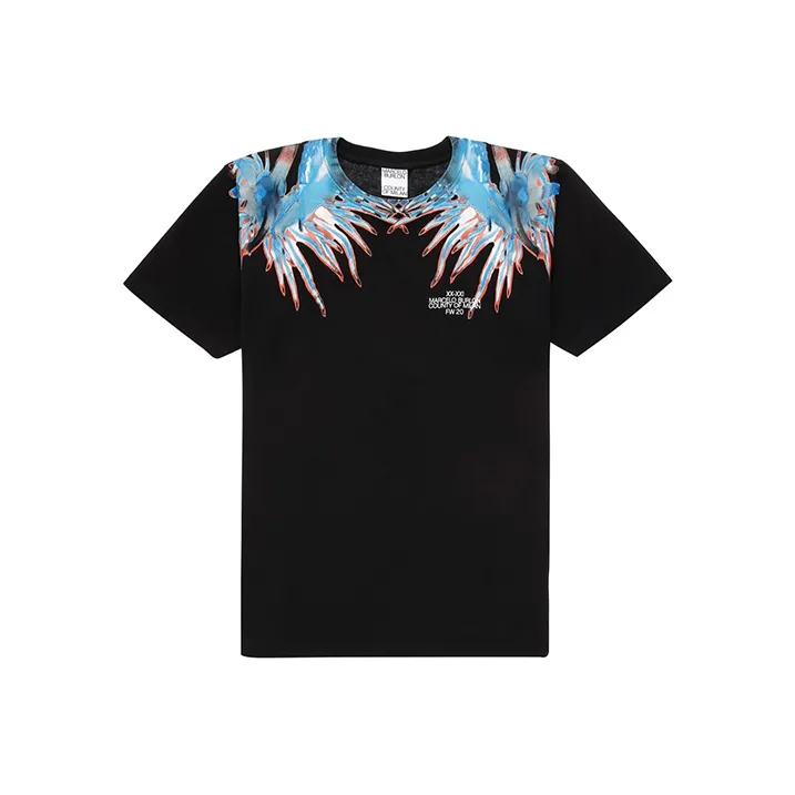 Marcelo Burlon Мужские черные T-рубашки
