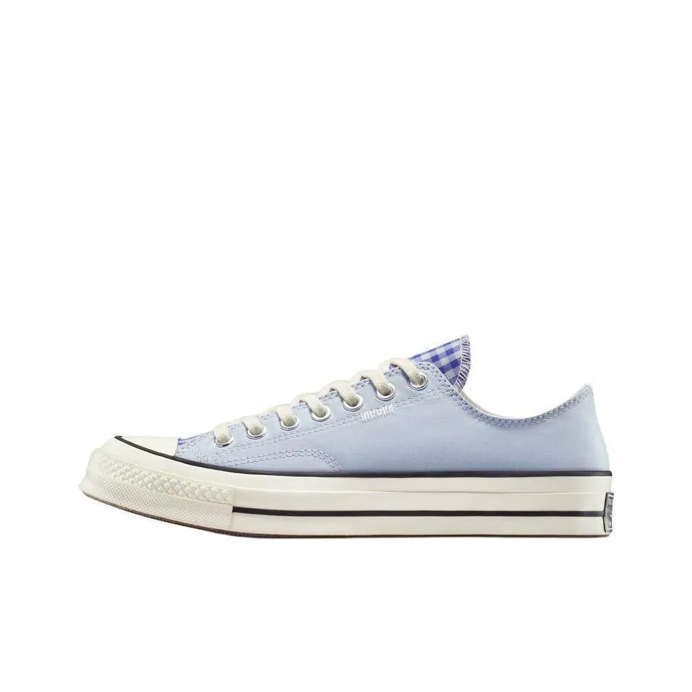 Converse Chuck 70 Low 'Upcycled   Chambray & Gingham'