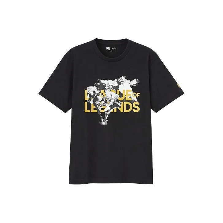 UNIQLO x League of Legends T-Shirt Unisex Black