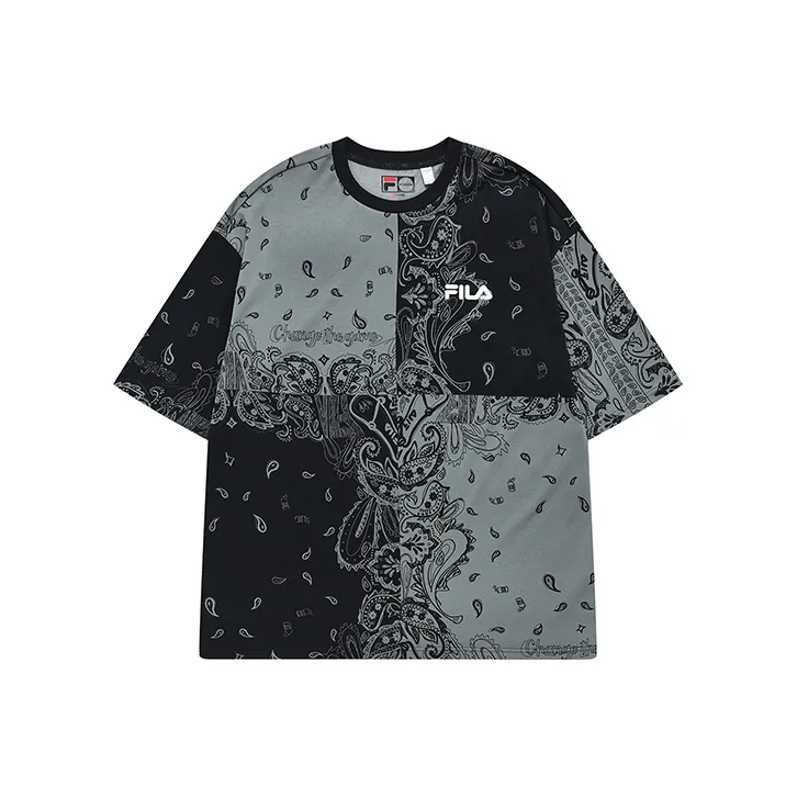 FILA FUSION T Shirt American Vintage Men's Pitch Black