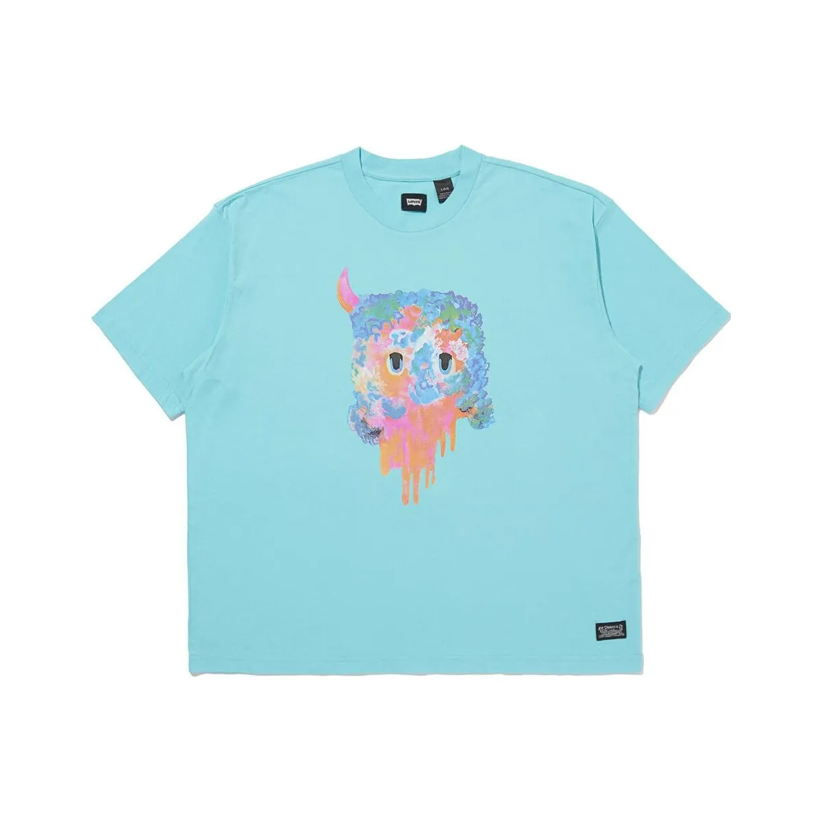 Levis T Shirts Men's Blue
