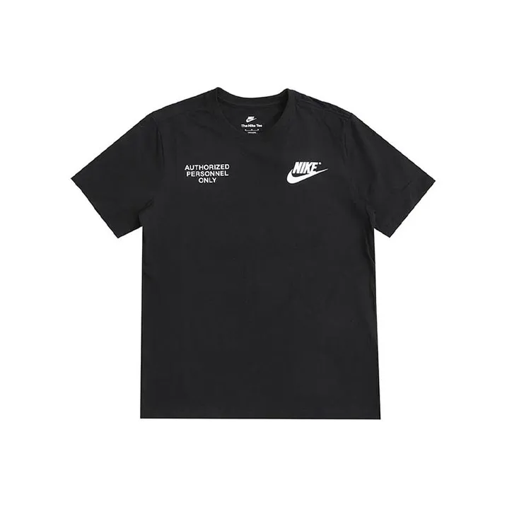 Nike Мужские черные футболки