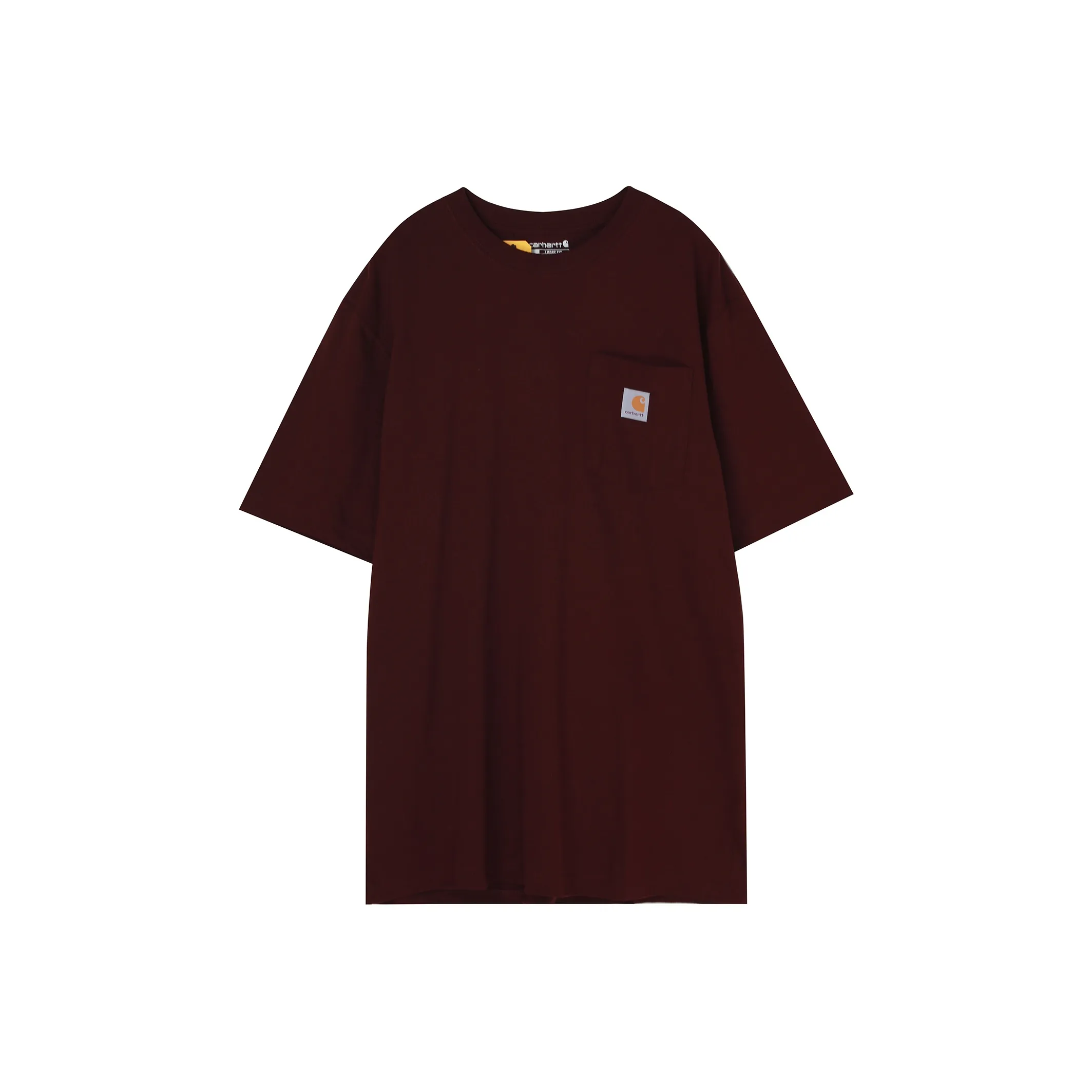 Carhartt T Shirts Men's Burgundy