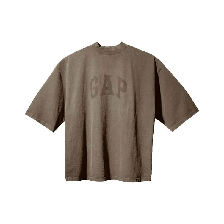 YEEZY x Gap X Balenciaga 3/4 Sleeve Tee T Shirt Unisex Brown