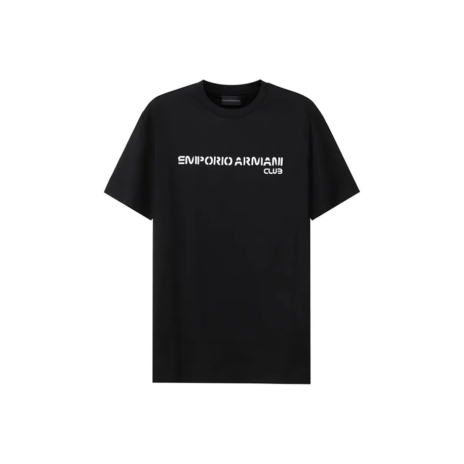 EMPORIO ARMANI T Shirts Men's Black