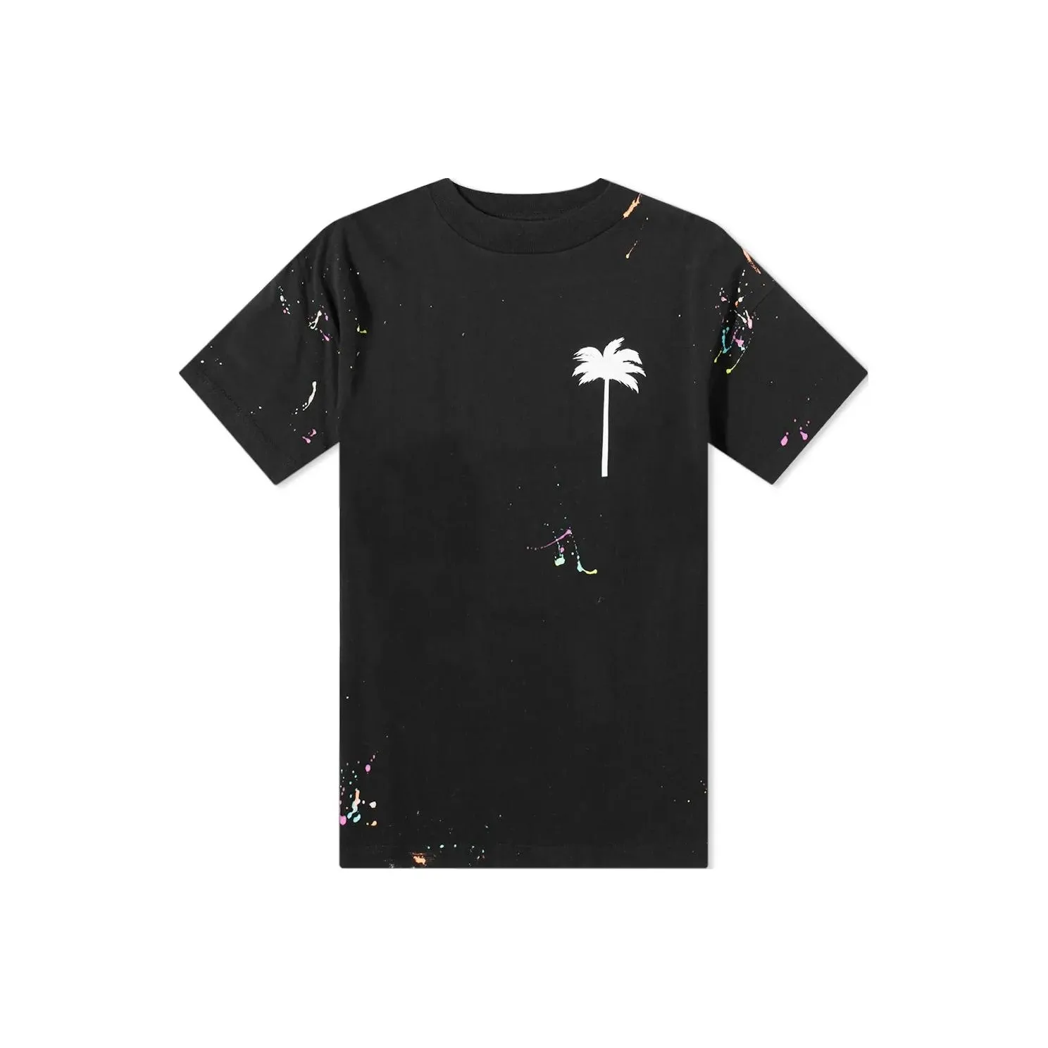 PALM ANGELS Palm Tree Painted T Shirt