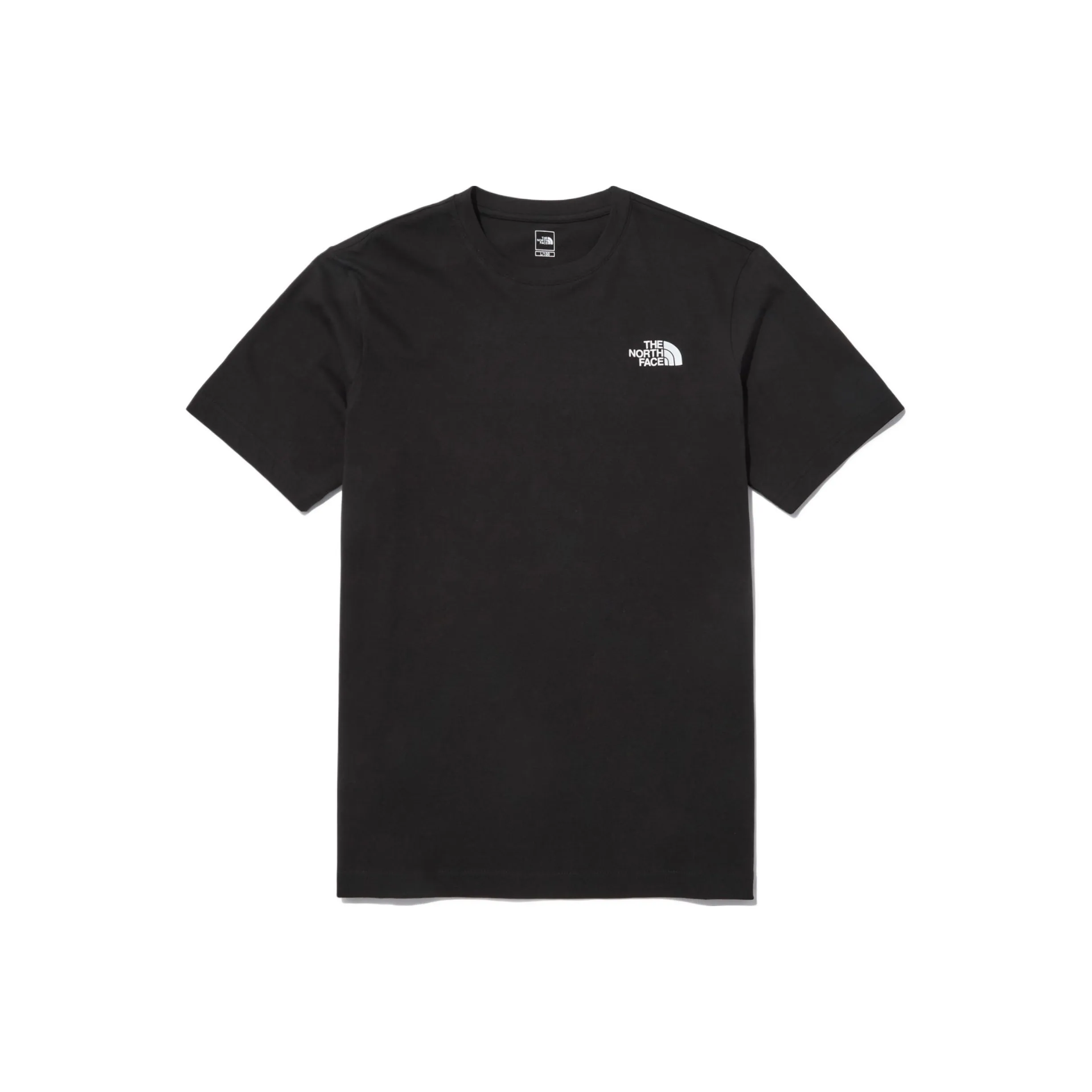 THE NORTH FACE Cotton Basic Ss R Tee Black Korea Version