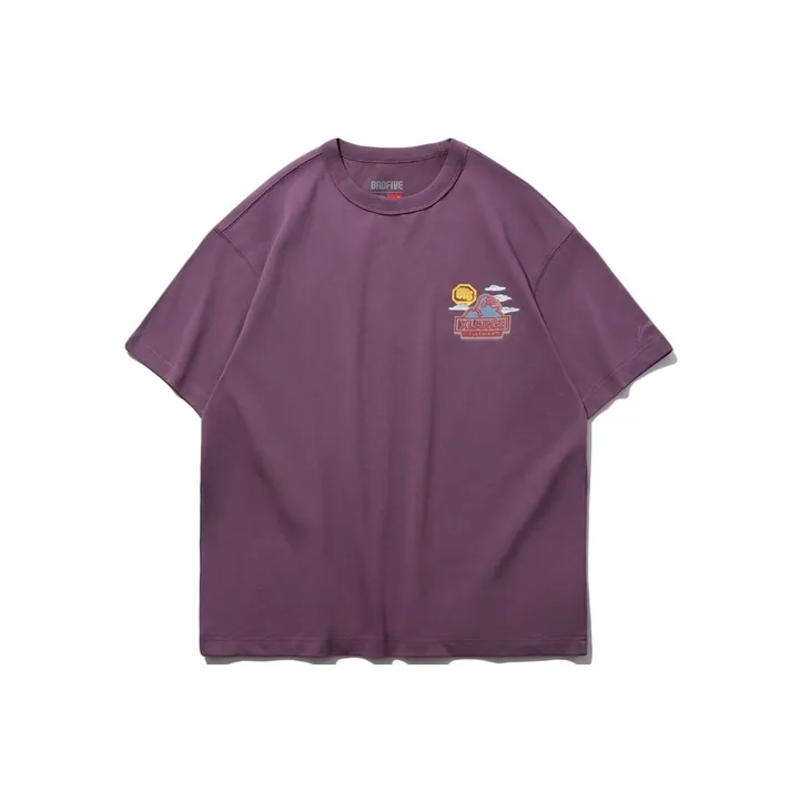 LiNing x XLARGE T Shirt Men's Jam Purple