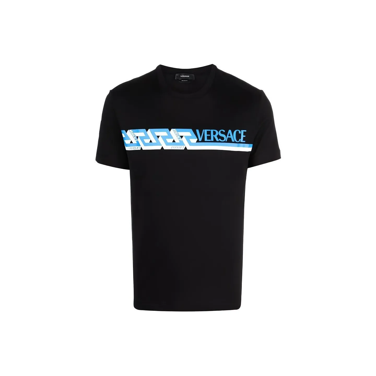 VERSACE Мужские черные T-рубашки