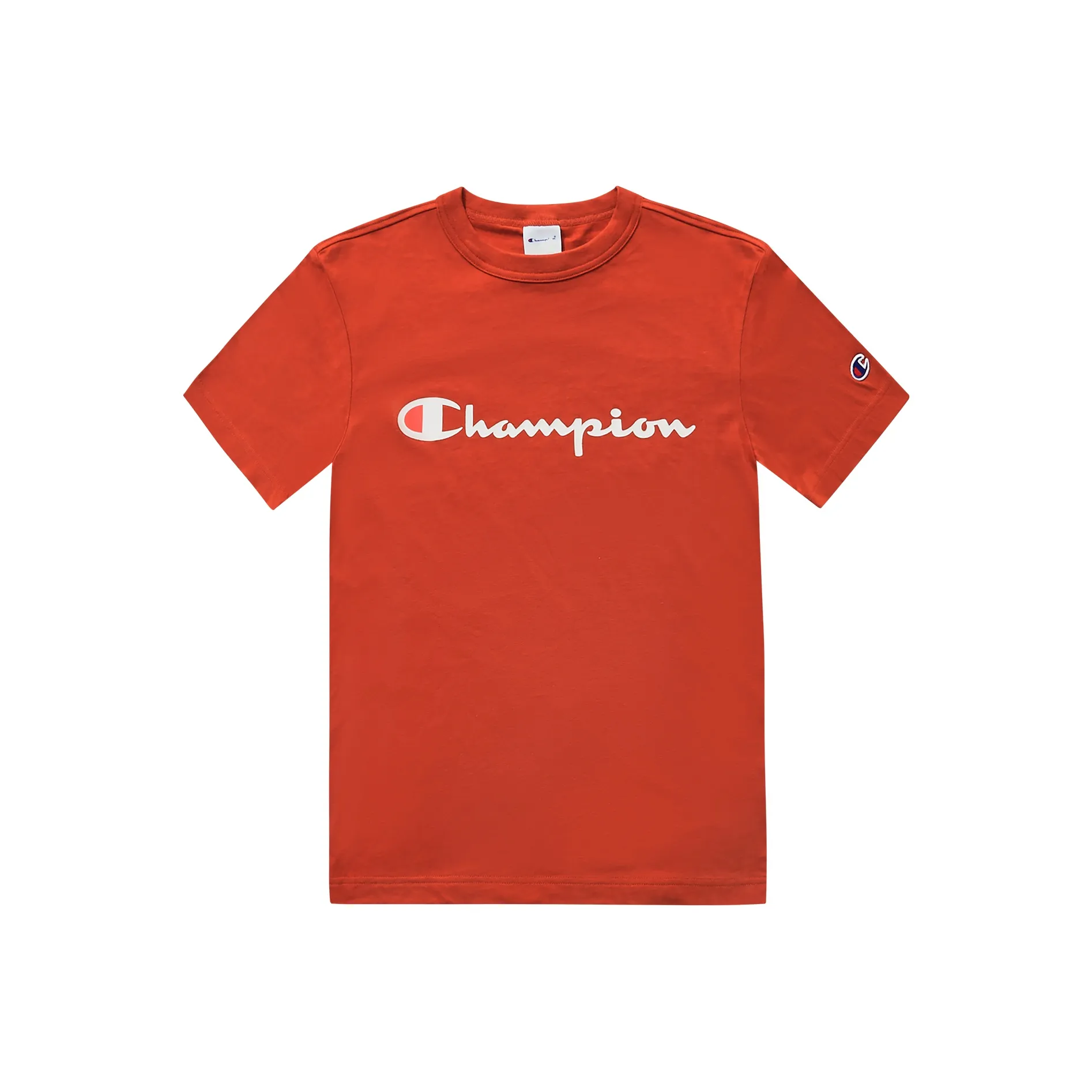 Champion T-Shirt Unisex Rust Red Japan Version Чемпион T-Shirt Унисекс Ржавый Красный Японская Версия