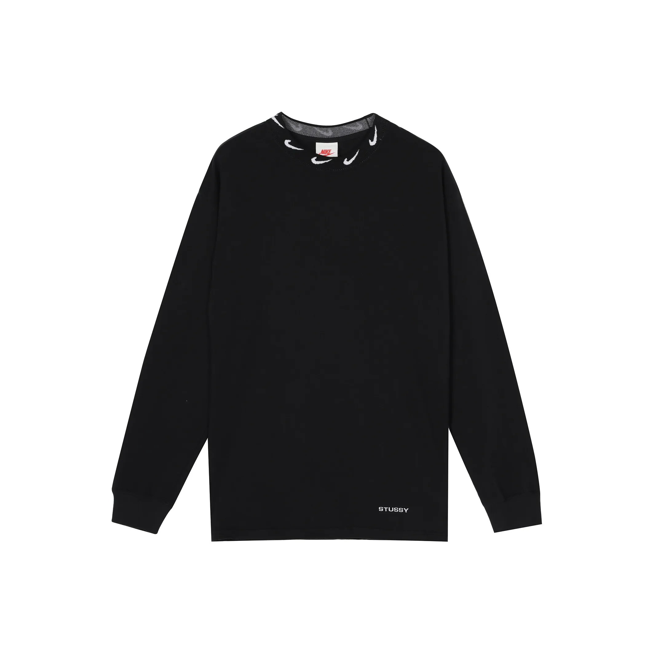 Nike Stussy T-Shirt Мужская Черная