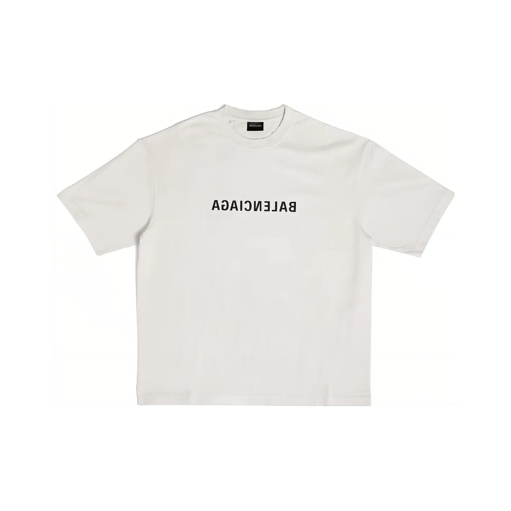 Balenciaga Mirror Balenciaga SS23 T Shirt Unisex Beige Yellow