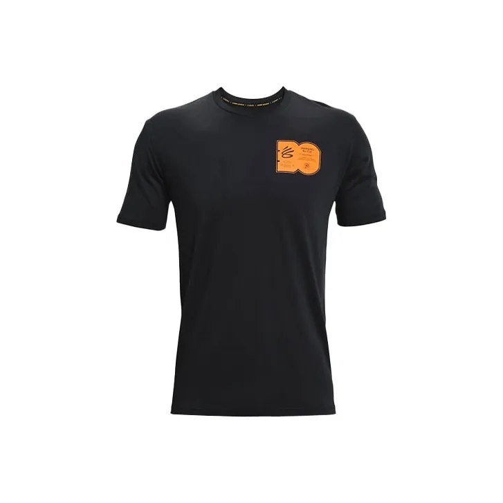 Under Armour Curry T Shirts Men's Black