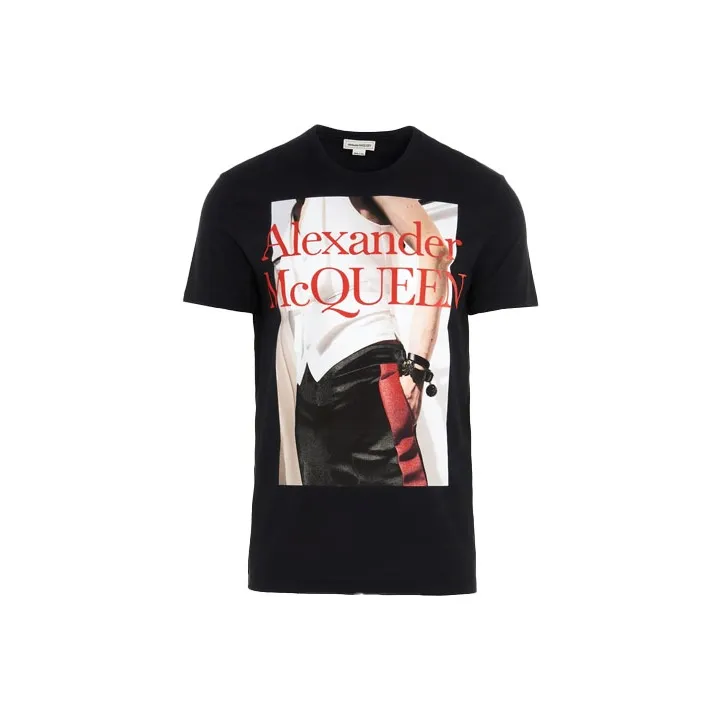 Alexander McQueen T Shirt Men's Black