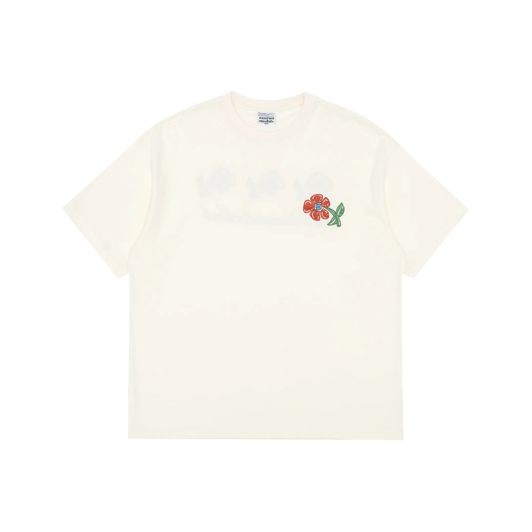MostwantedLab T Shirt Unisex Ecru