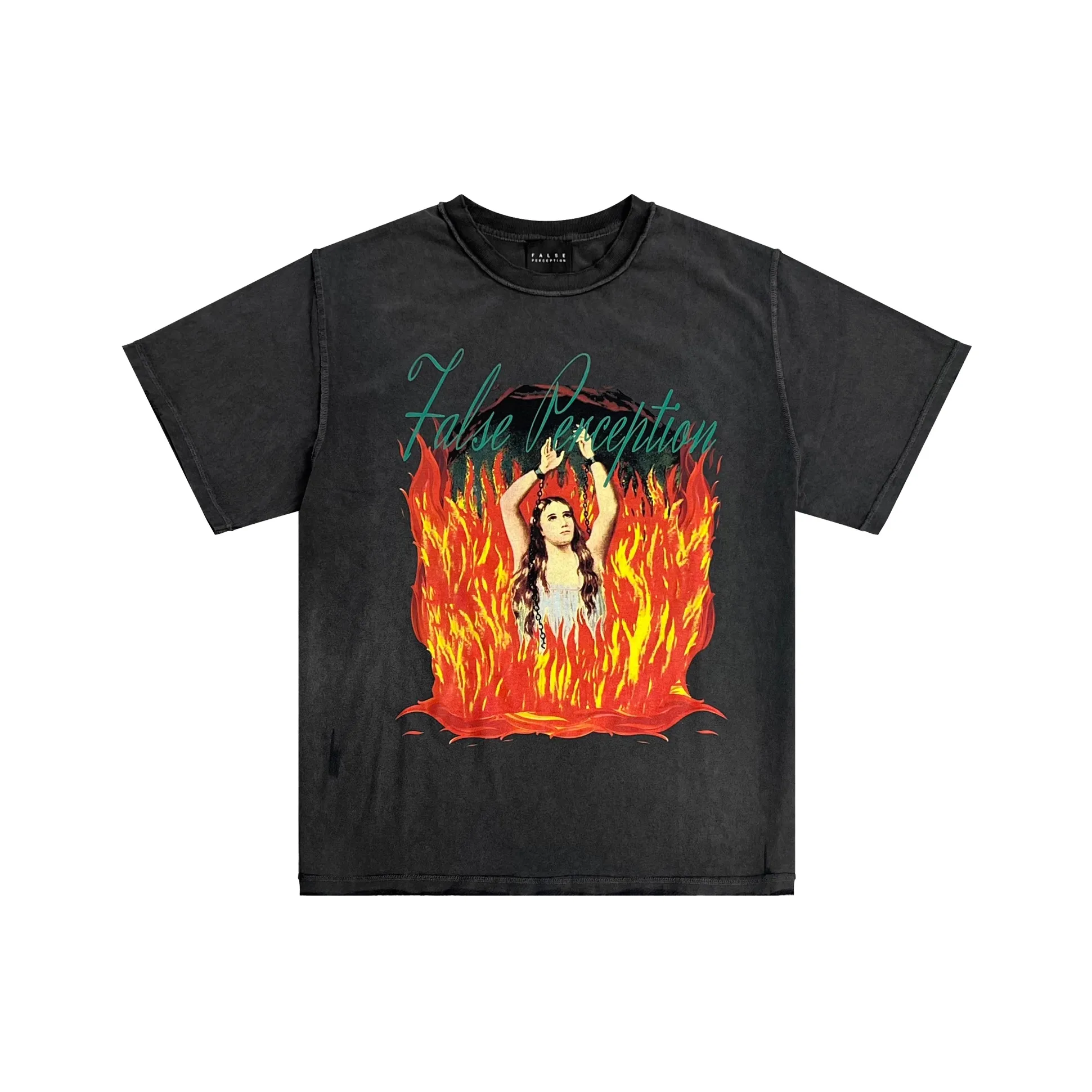 False Perception T-Shirt Унисекс Черный