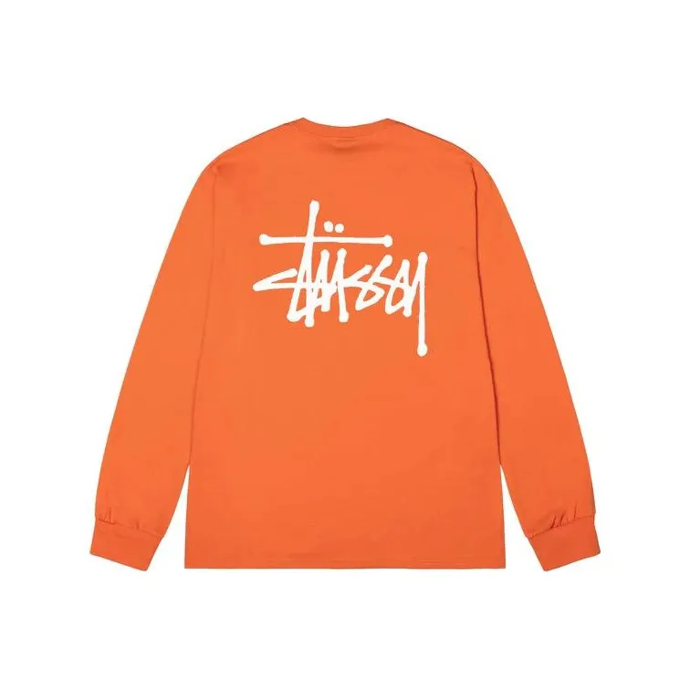 Stussy Basic Pigment Dyed Long Sleeve Tee