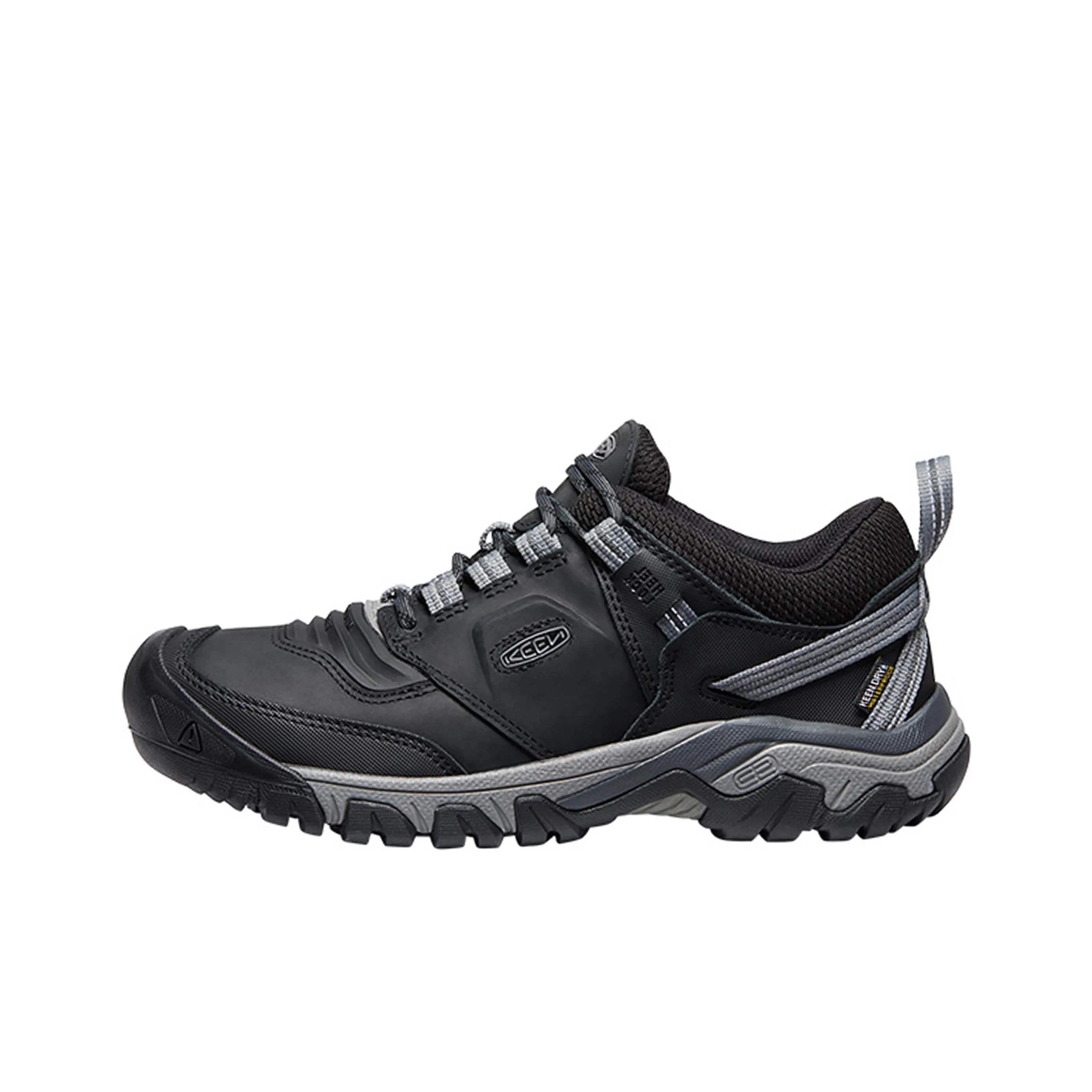 KEEN RIDGE FLEX WP Амортизаторы Устойчивые к истиранию Низкий топ Уличная обувь Мужская Черный Серый
