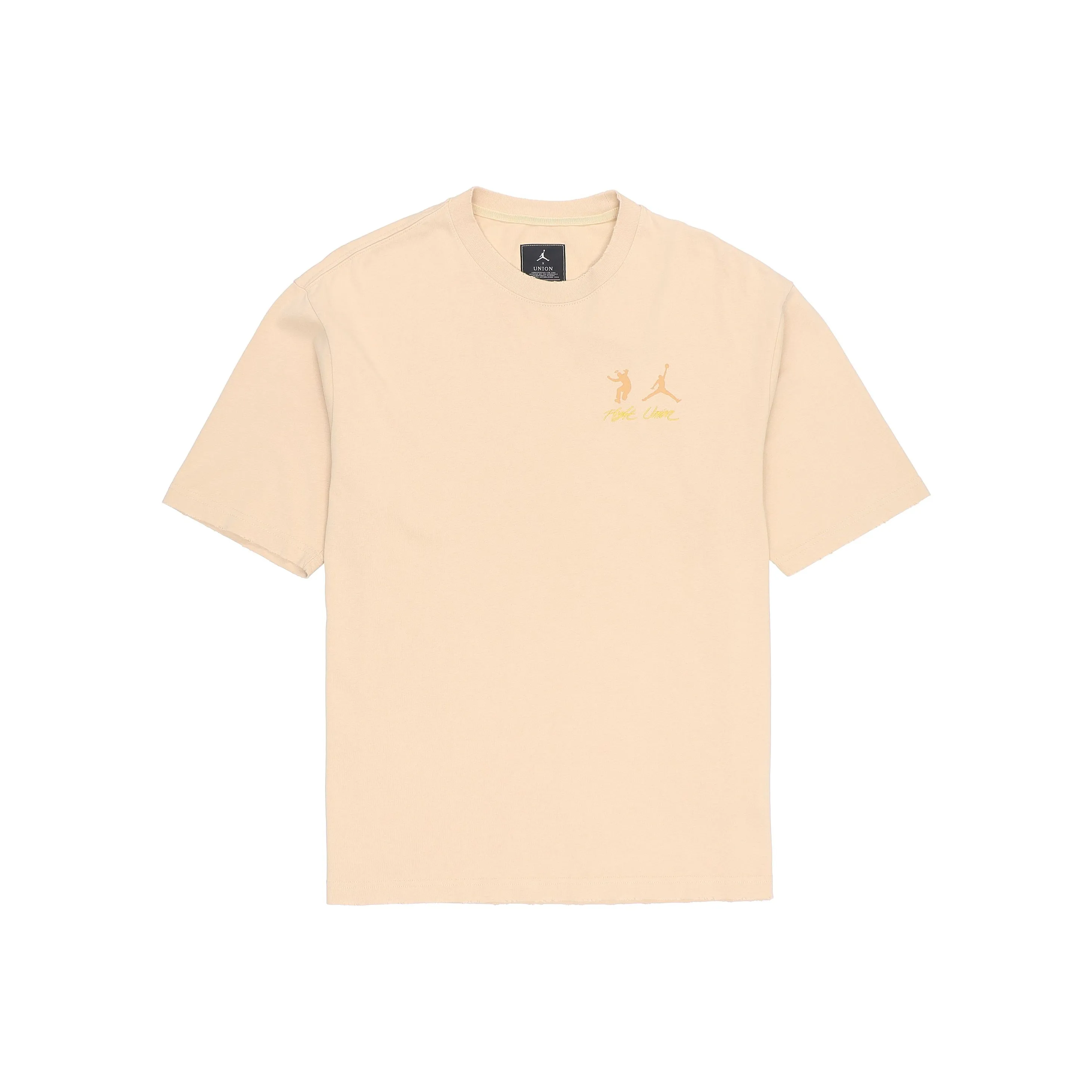 Jordan x UNION T-Shirt Asian Version Men's Khaki