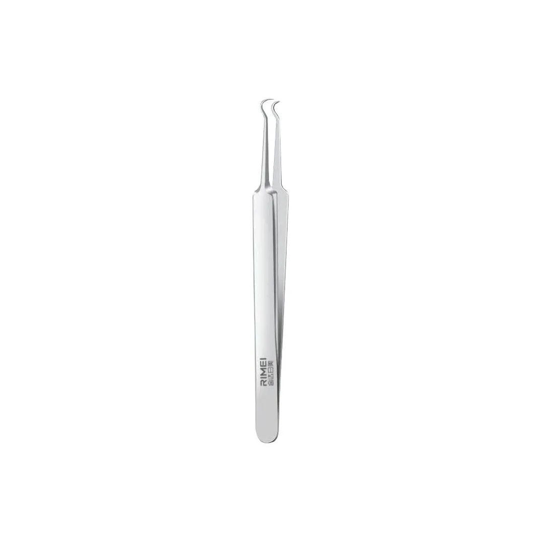 RIMEI Stainless Steel Cell Clip For Blackheads Super Fine Tweezers