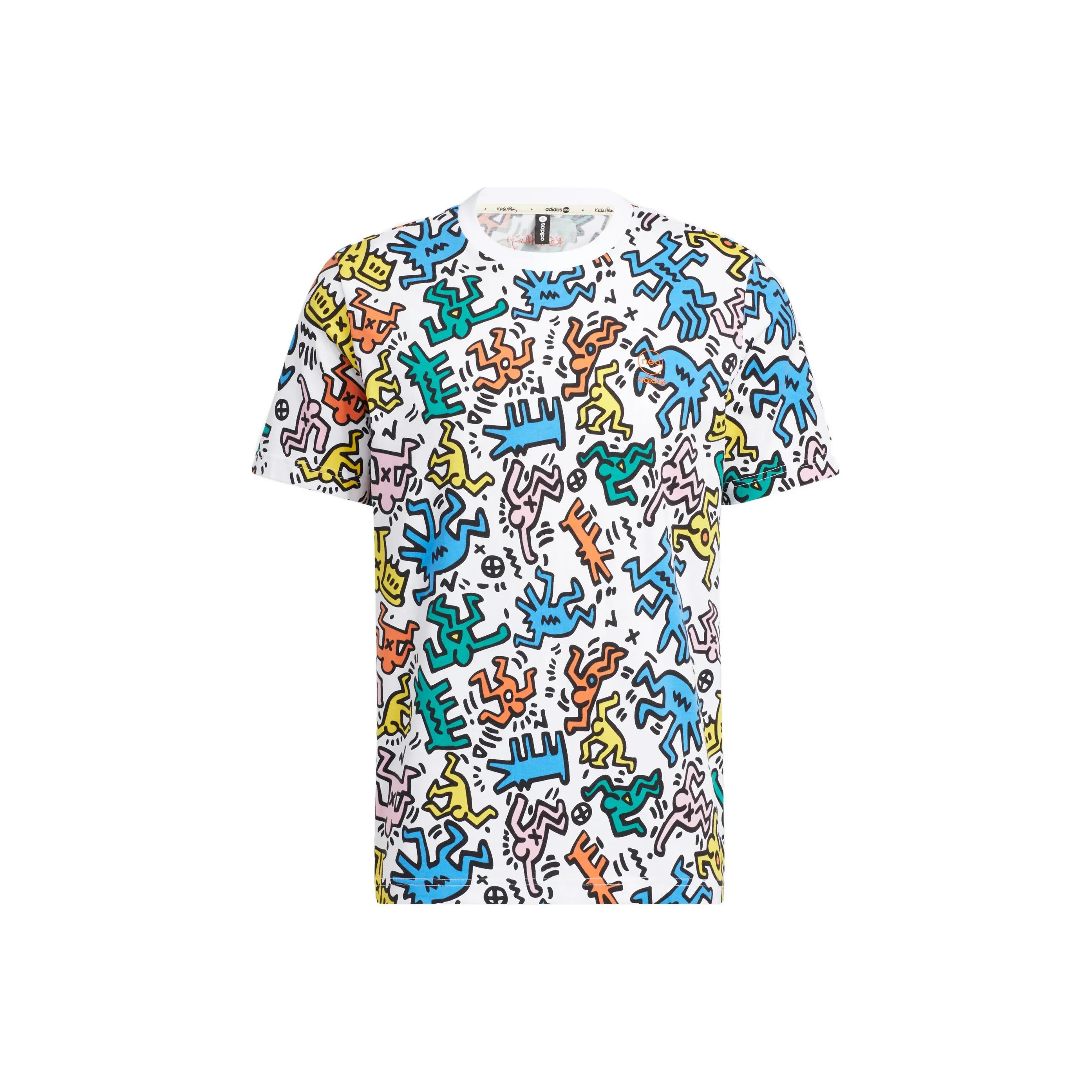 Adidas x Keith Haring T Shirt Unisex White
