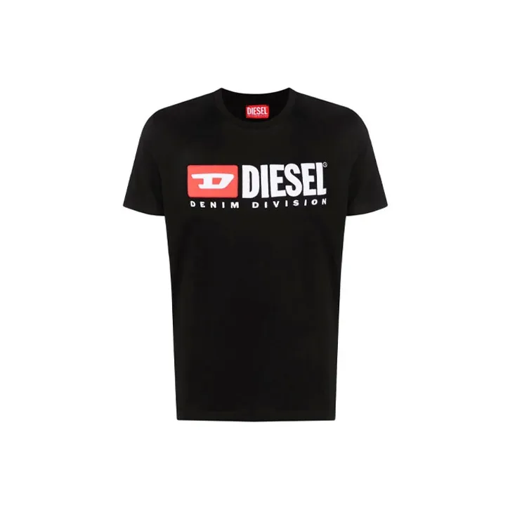 DIESEL Мужские черные T-рубашки