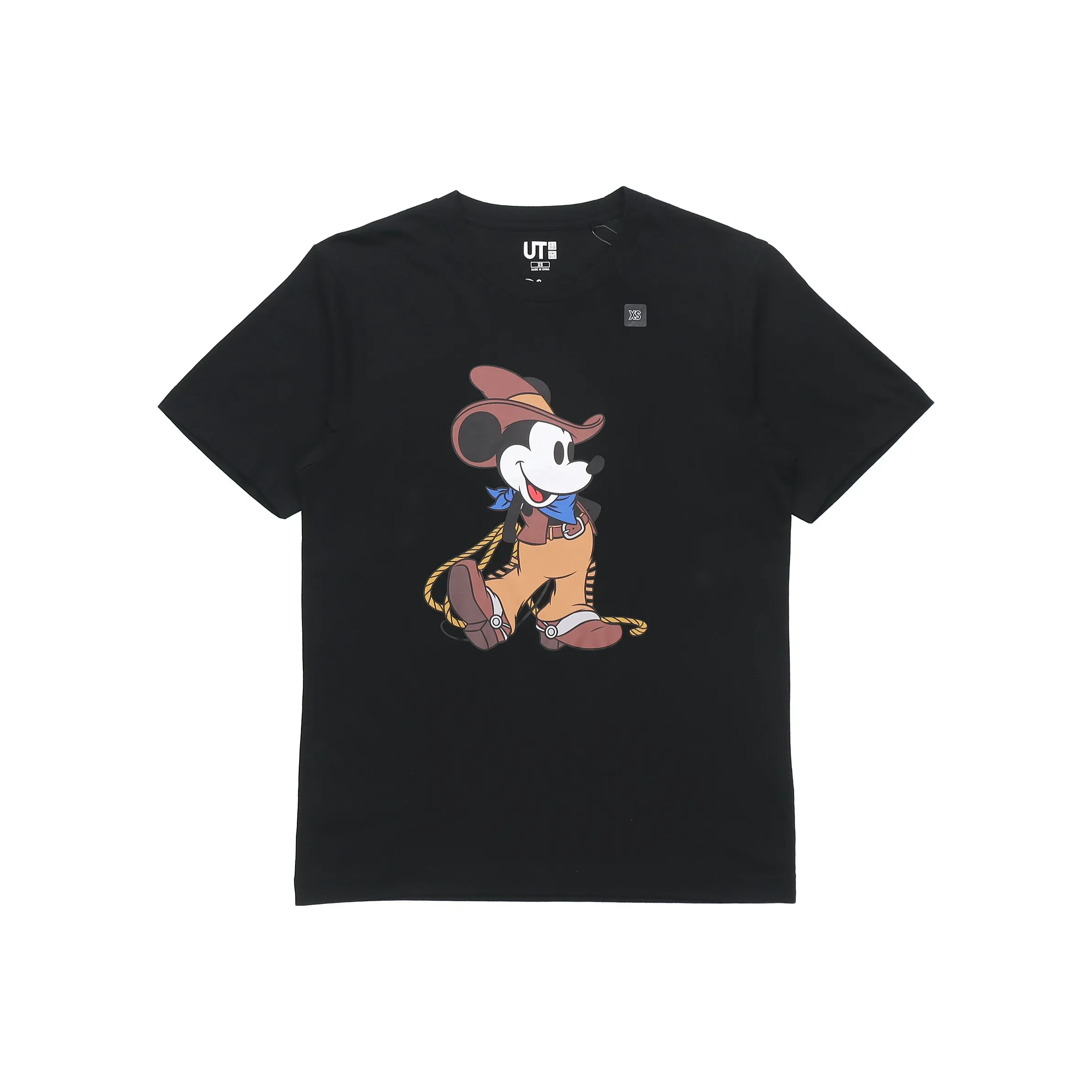 UNIQLO X Disney T-Shirt Унисекс Черный