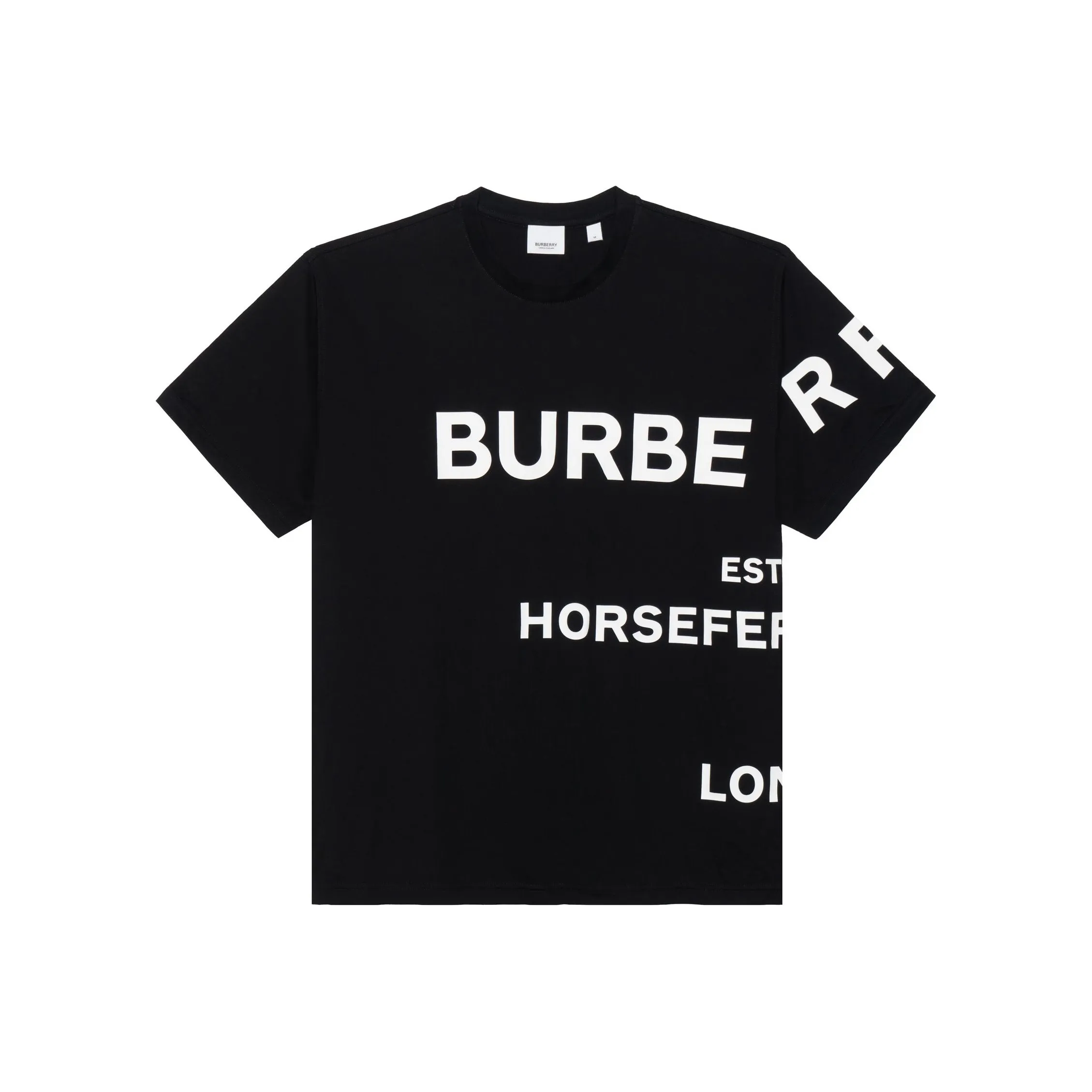 Burberry Horseferry Logo Printed Crewneck T Shirt
