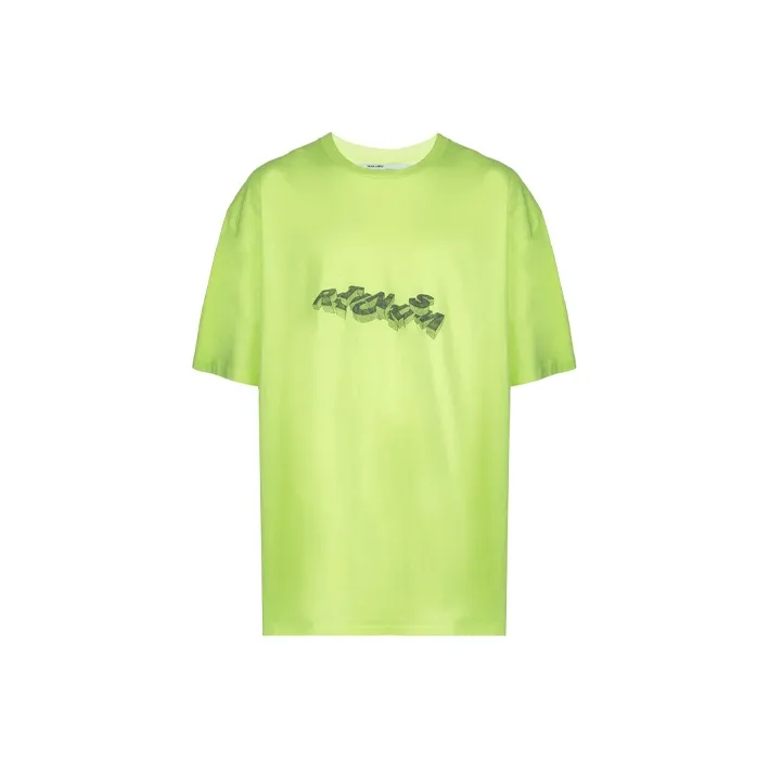 OFF WHITE Ss20 T Shirts Men's Neon Green