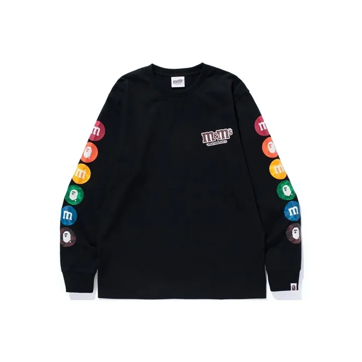 Bape X M&M's Mens Long Sleeve Tee