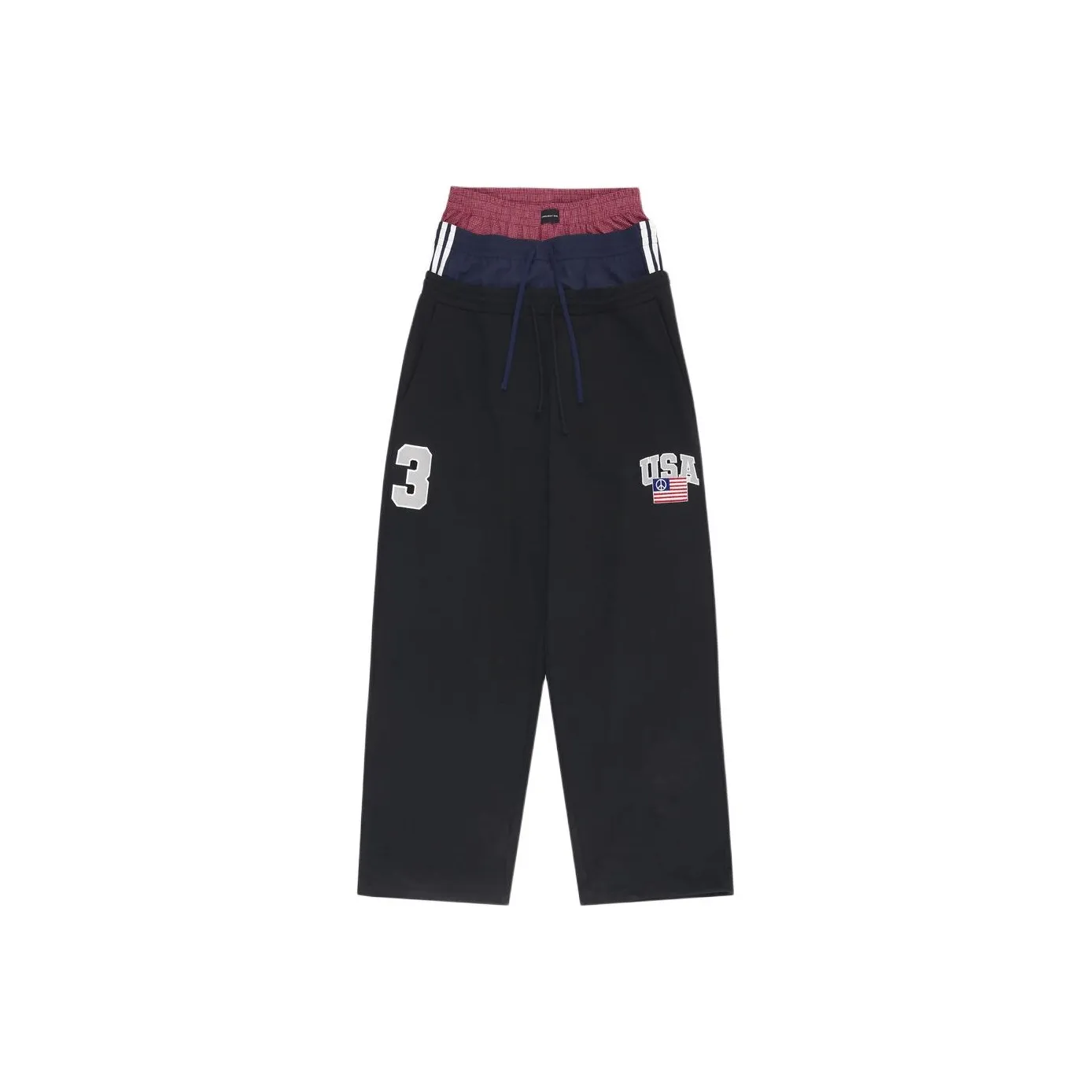 GRAILZ SS25 PROJECT G R SS25 Коллекция 6 Новый THROW Спина Коллекция Вязаные Тренировочные брюки Унисекс