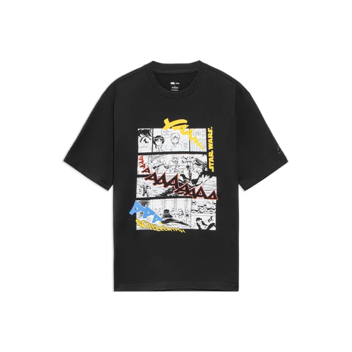 LiNing x STAR WARS Disney SS22 T Shirt Men's Black