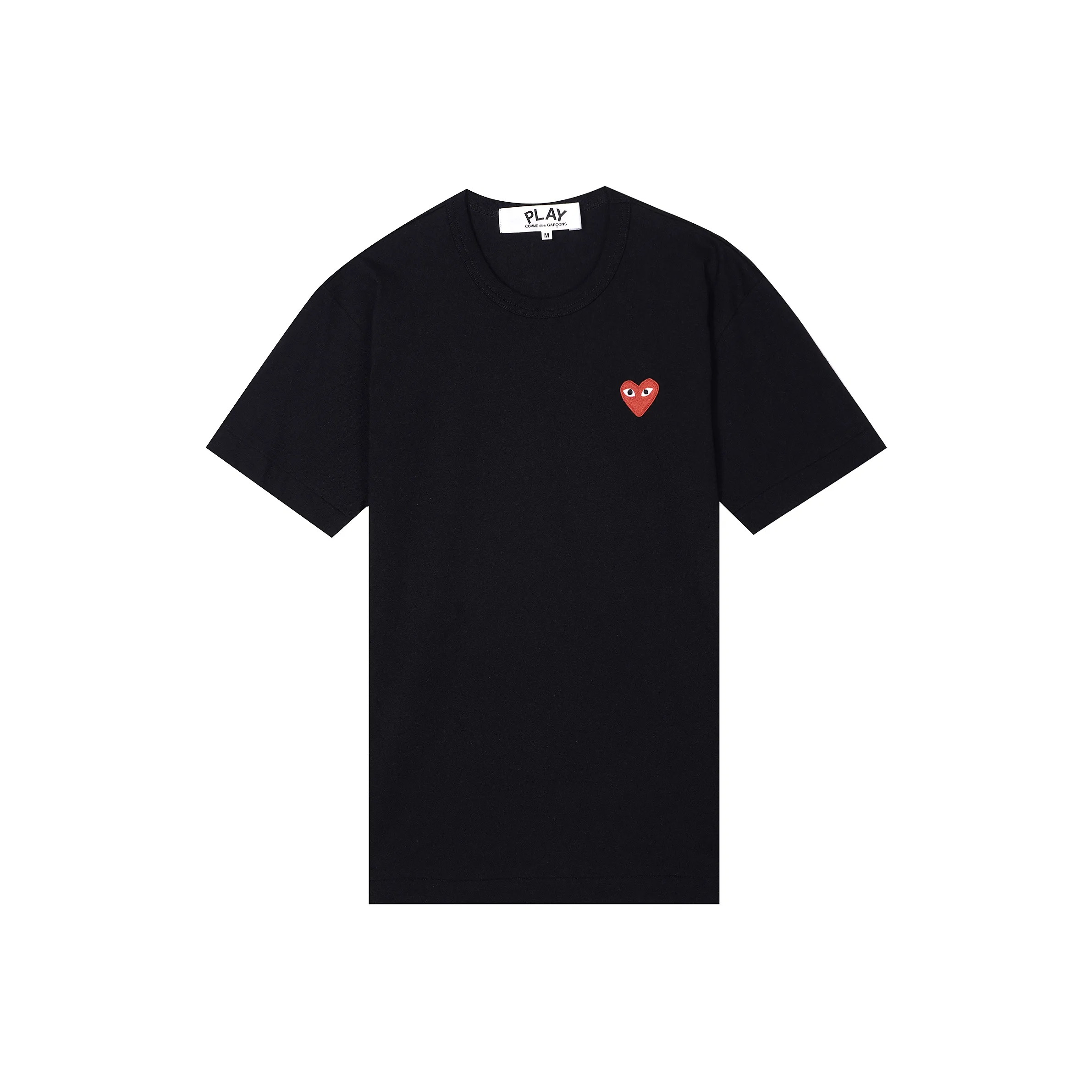 Comme Des Garcons Play Red Emblem T shirt