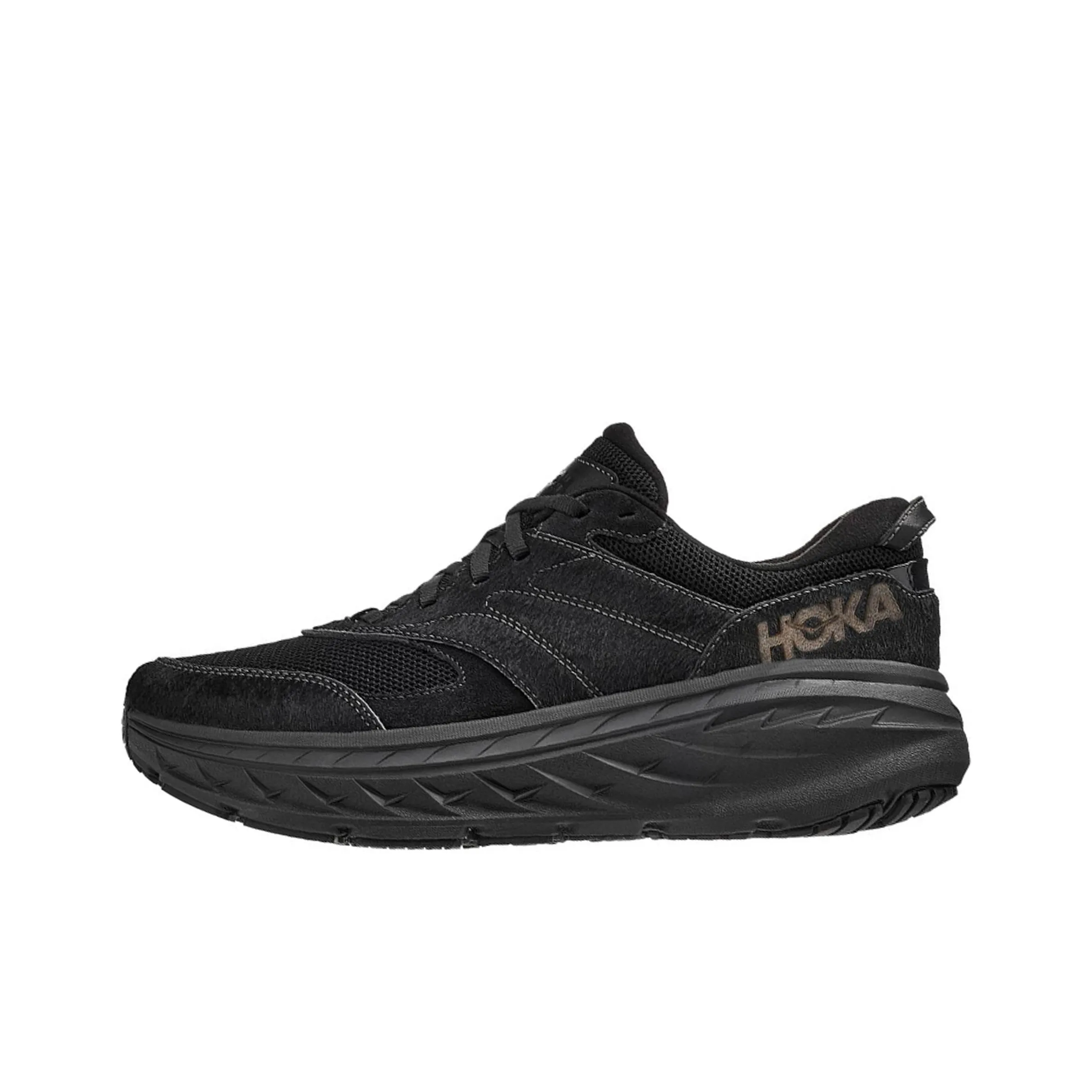 HOKA ONE ONE Bondi L Engineered Garments Black Cow Hair