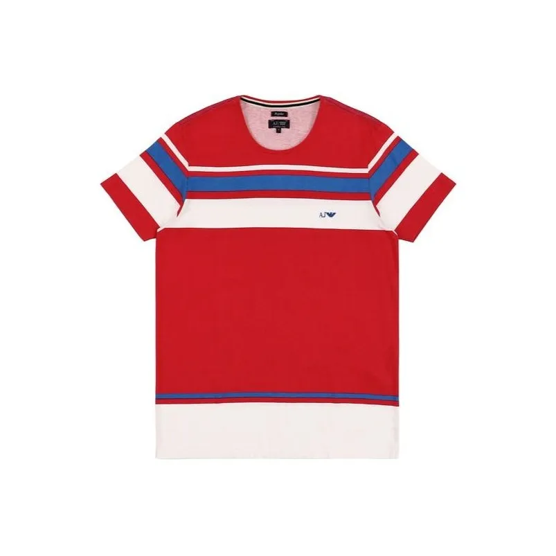 ARMANI JEANS SS23 T-Shirt Мужской Красный