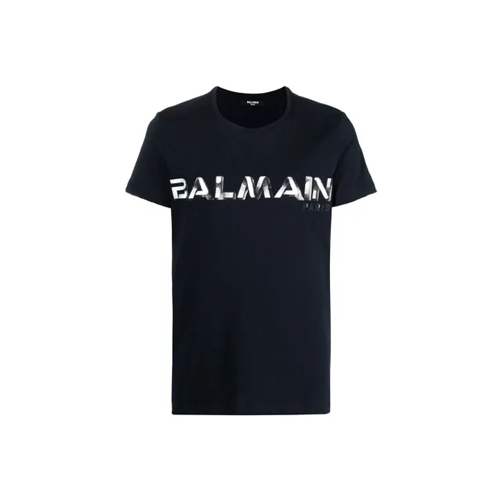 BALMAIN T Shirts Men's Black