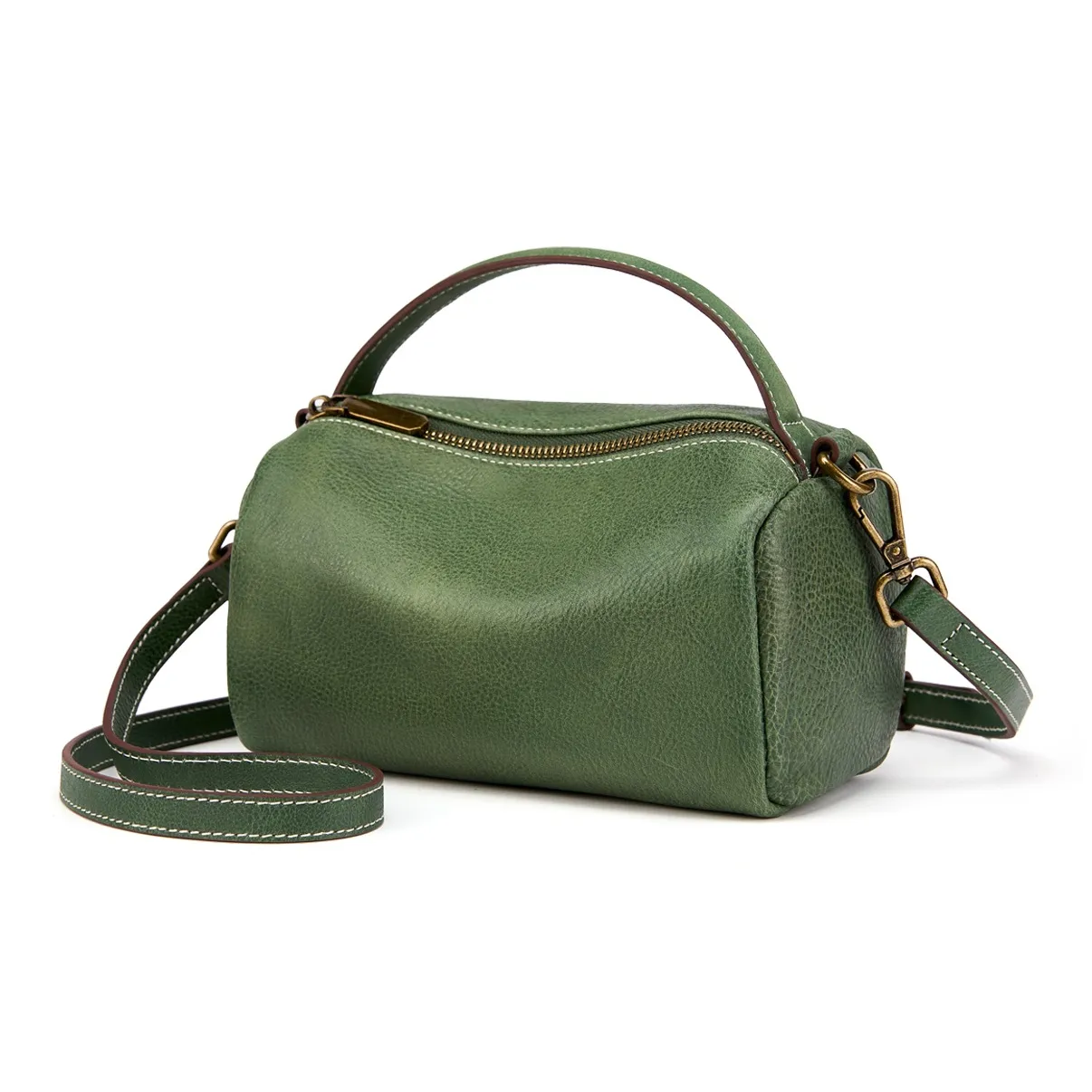 KAISER Сумка на плечо из коровьей кожи сумка для женщин зеленый фиолетовый