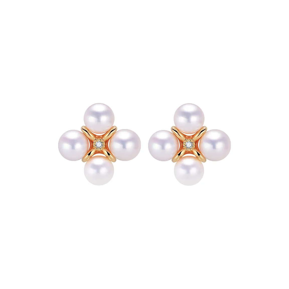 Folli Follie Pearl Earring Studs Women's