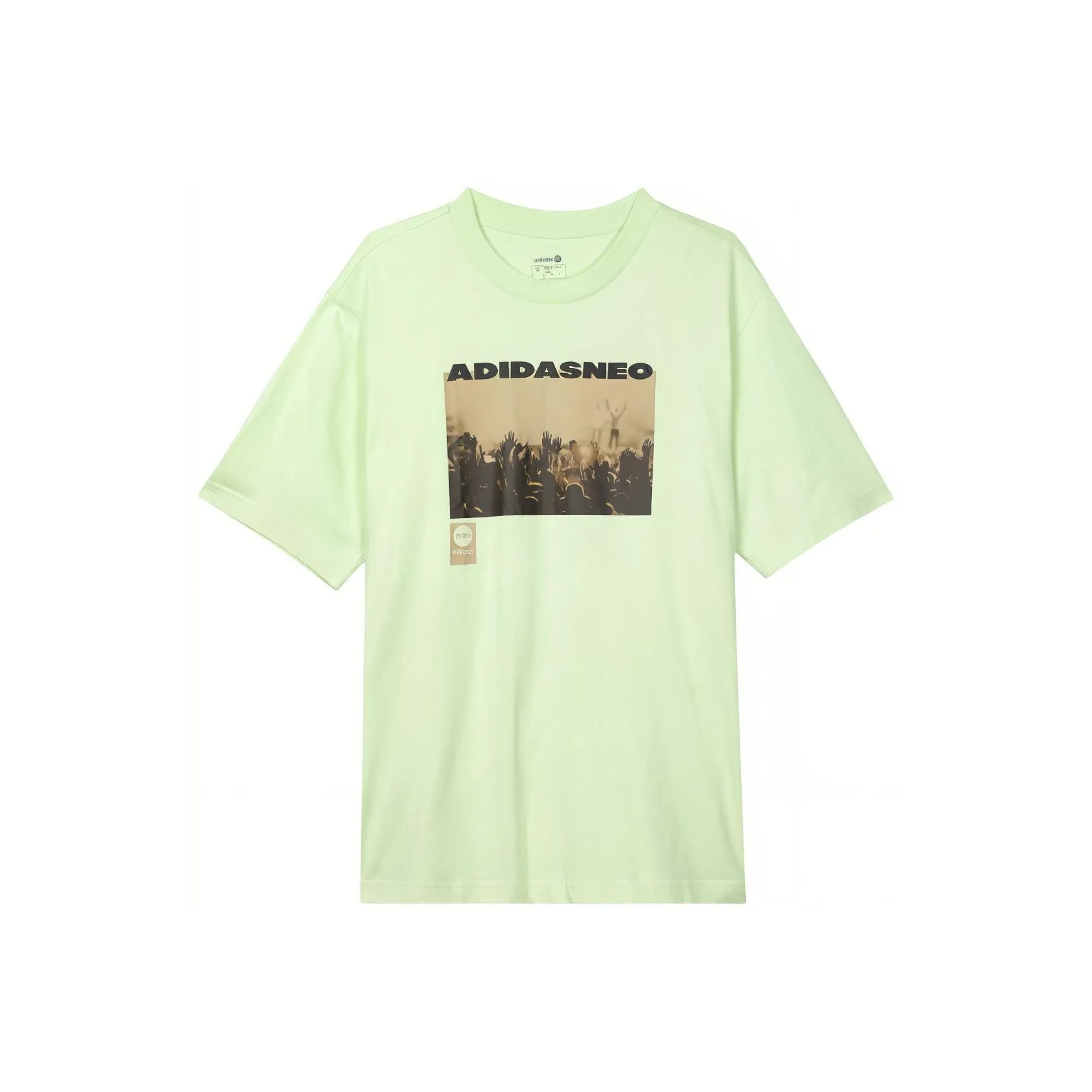 Adidas Neo T Shirt Unisex Lime Green