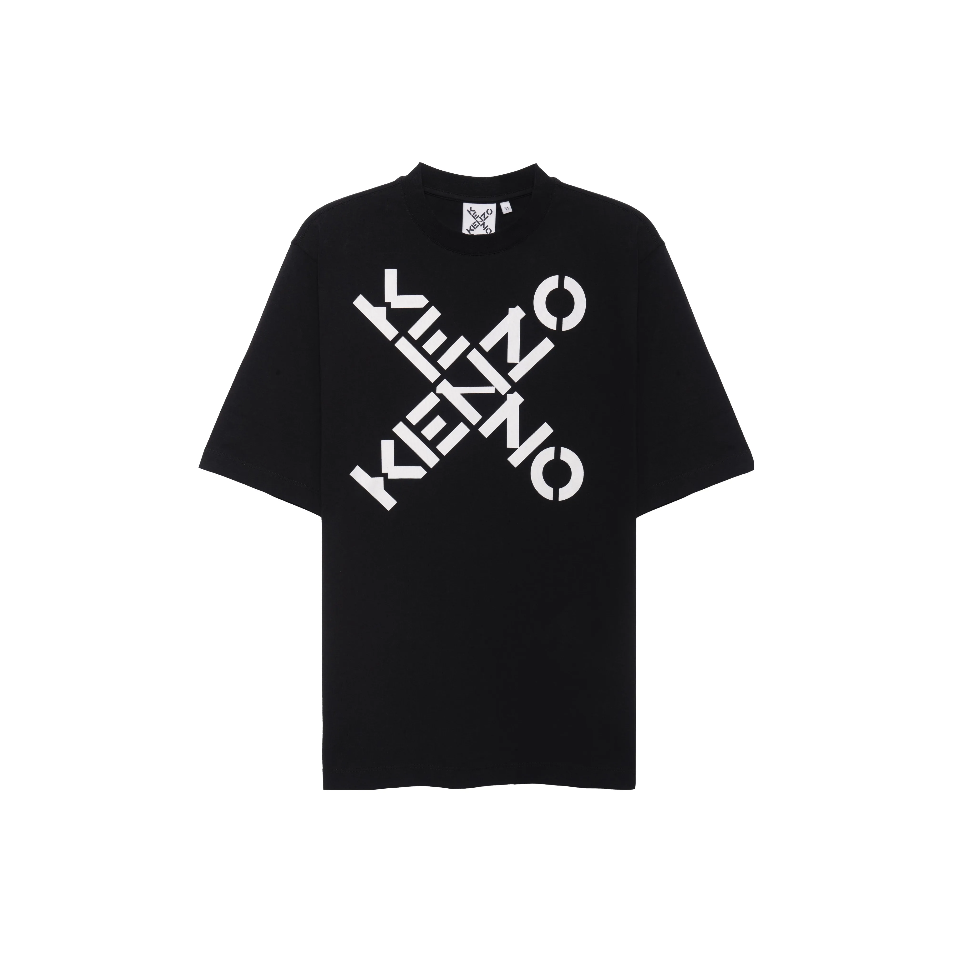 KENZO Letter Logo T Shirt Men's Black