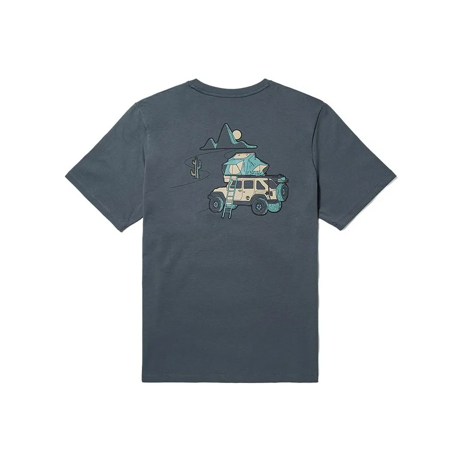 Timberland T Shirt Unisex Rock Cyan