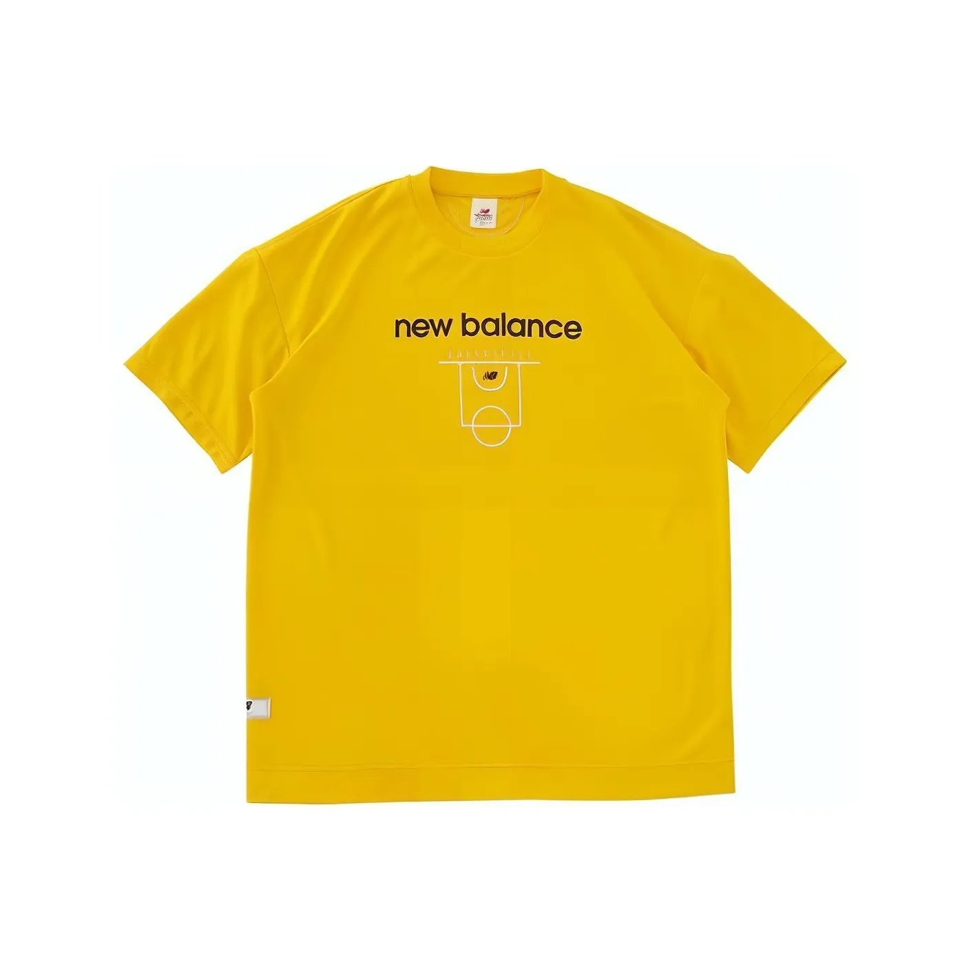 New Balance T Shirts Men Yellow