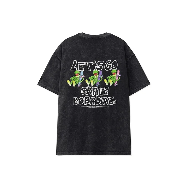 LINING Черная унисекс футболка