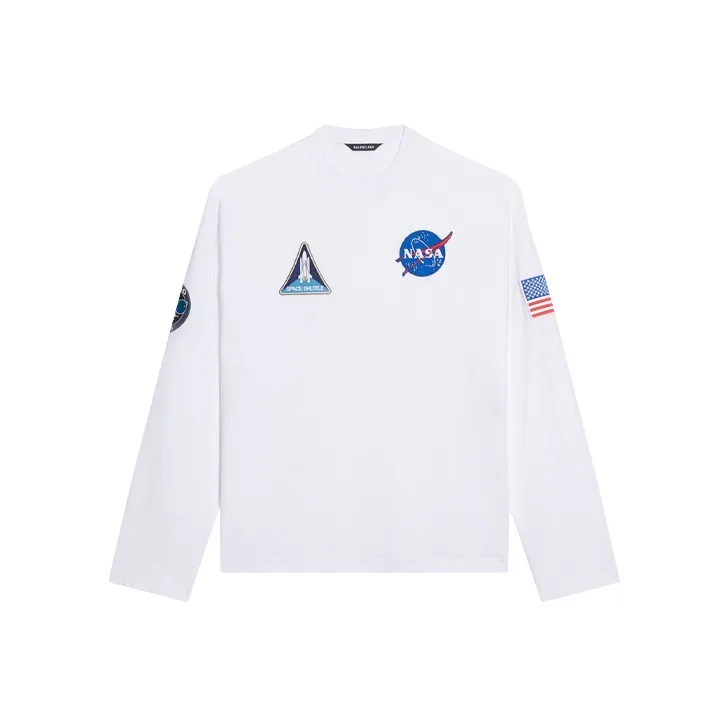 Balenciaga x Nasa T Shirt Men's White
