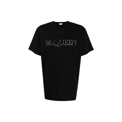 Alexander McQueen Черная Мужская Рубашка