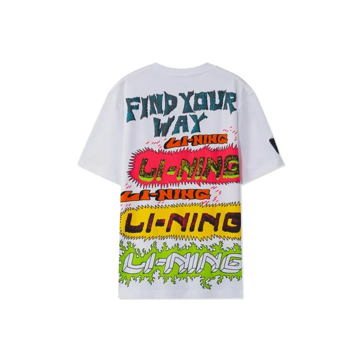 Подкладка x Chinatown Market Sports Life Collection T-Shirt Мужская Белая