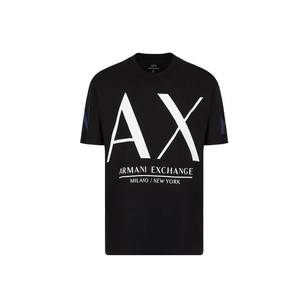 ARMANI EXCHANGE T Shirts Men's Black